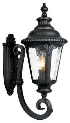 Black C Surrey 3 Light 24 5 Height Outdoor Wall Sconce Acclaim Lighting 7211 Surrey 3 Light Outdoor Wall Sconce