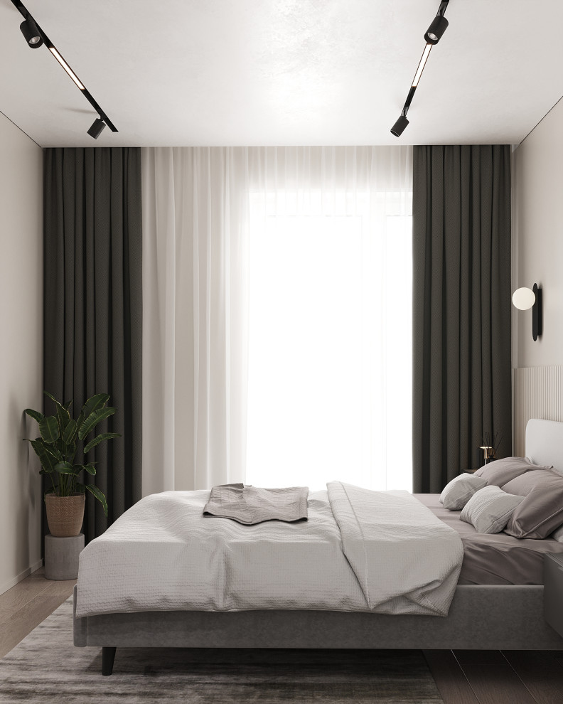 Современный интерьер в ЖК «Znak», Ижевск, 73 кв. м2