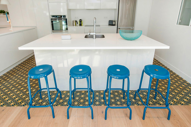 Loft Puteaux 155m2 contemporary-kitchen