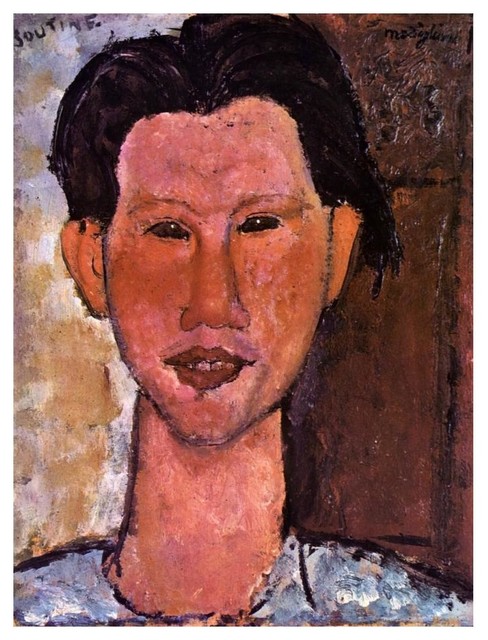 Amedeo Modigliani Portrait of Chaim Soutine art print