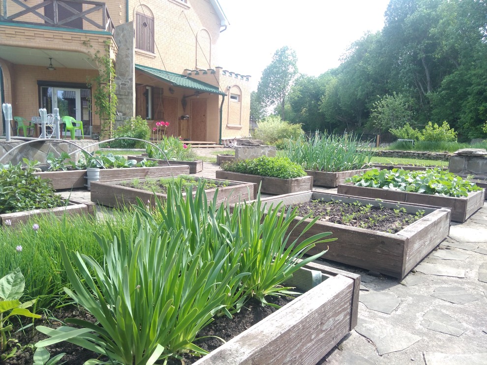 Фотографии готовых садов