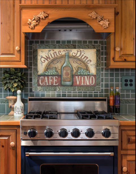 Kitchen - modern kitchen idea in Detroit