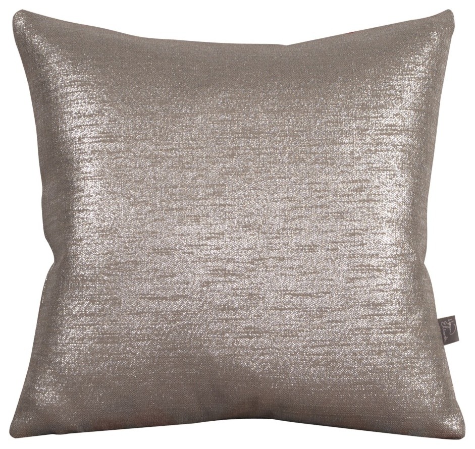 Glam Pewter 20 x 20 Pillows