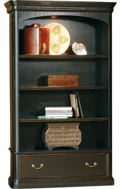 Hekman Louis Phillippe Executive Bookcase Center Traditional