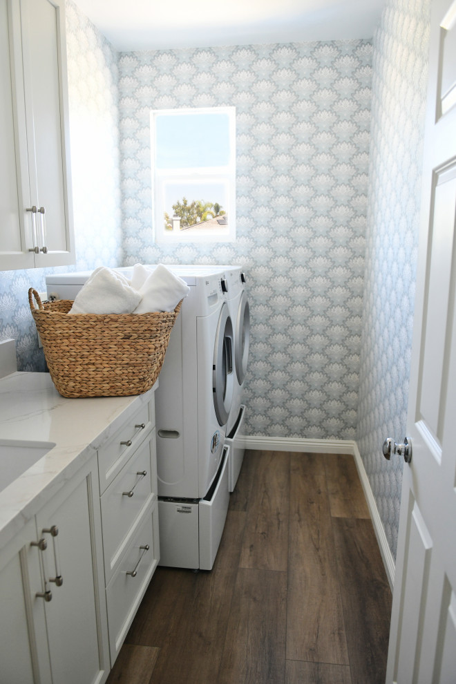Warm and Welcoming: Traditional Meets Modern - Transitional - Laundry ...
