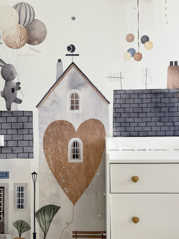 Интерьер детской комнаты для девочки