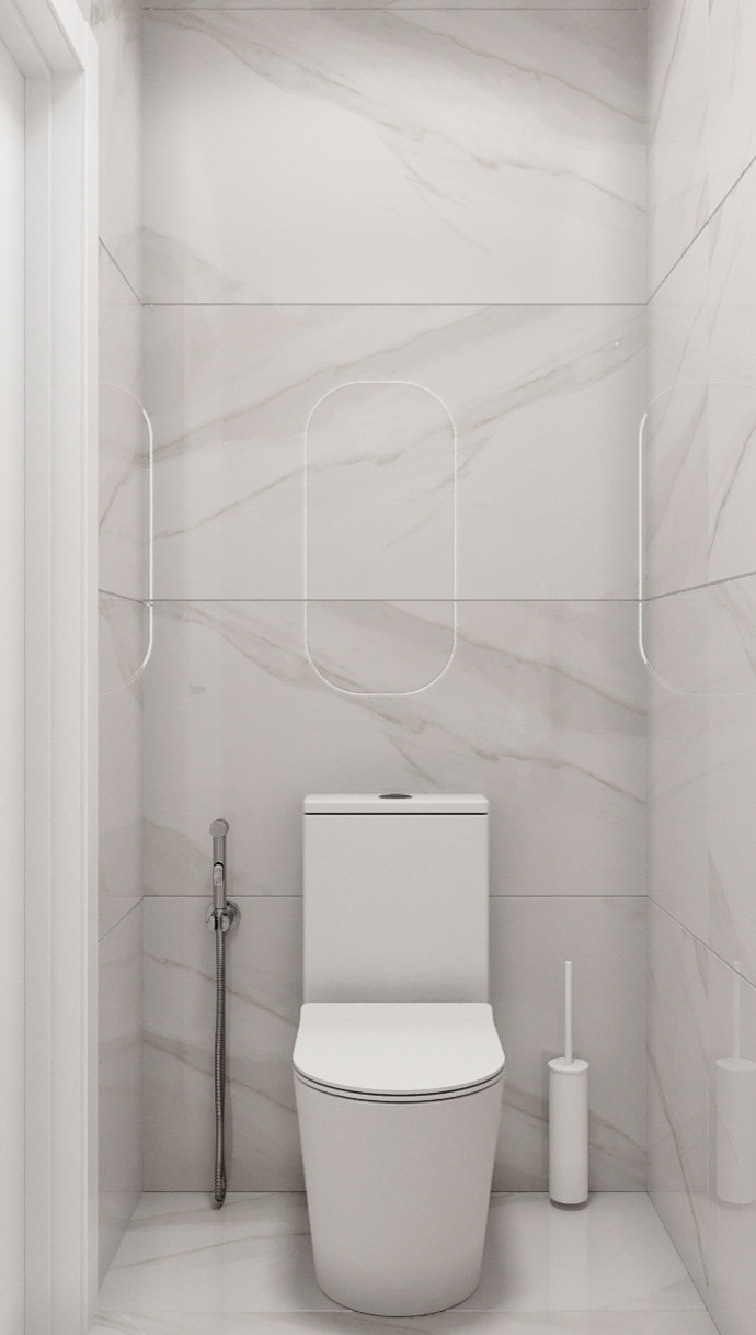 Квартира с современной гостиной с отсылками к ар-деко. Проект 2022 года