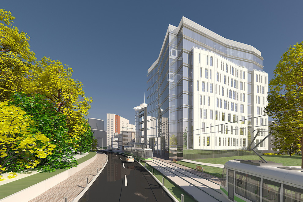 Комплекс административных зданий г. Екатеринбург ул. Радищева 55