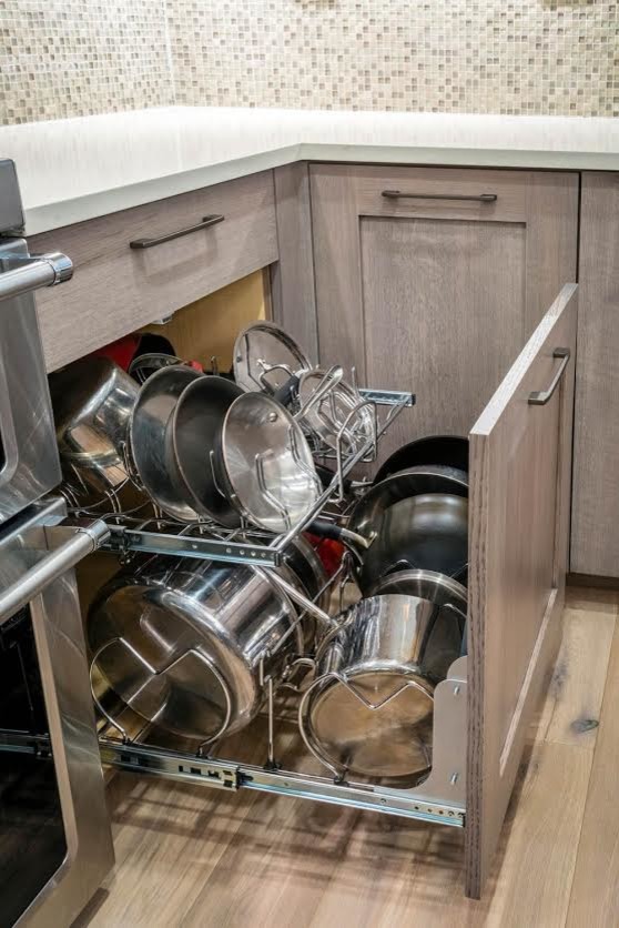 Transitional home design photo in Denver