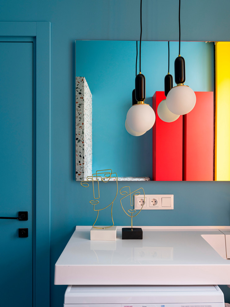 Современный интерьер в старинной доме в центре Москвы для сдачи в аренду