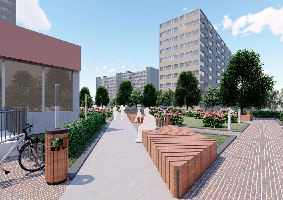 Организация зеленых пространств, Тюмень