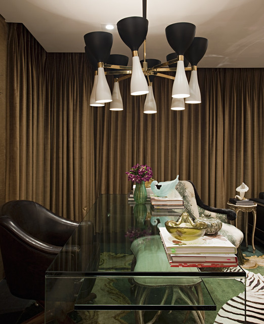 Studio Marcelo Brito contemporary-living-room