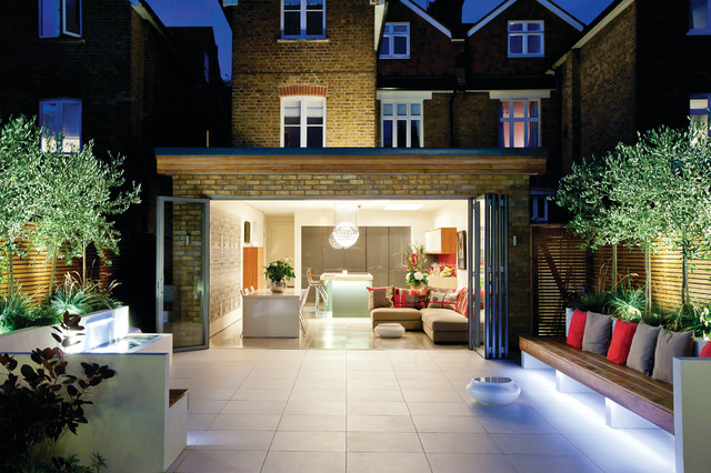Walpole Road contemporary-courtyard