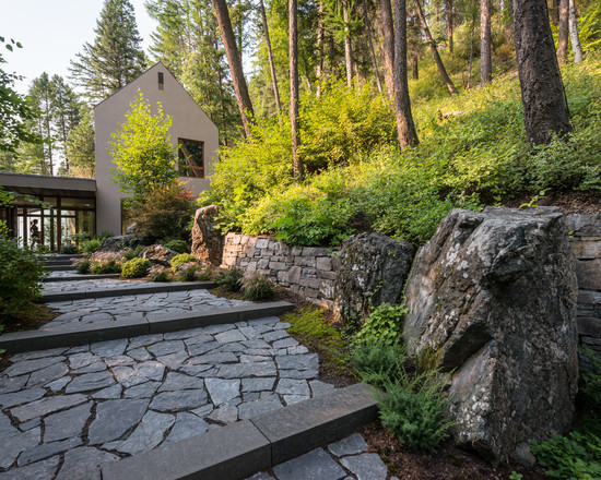 Ландшафтный дизайн на лесном участке