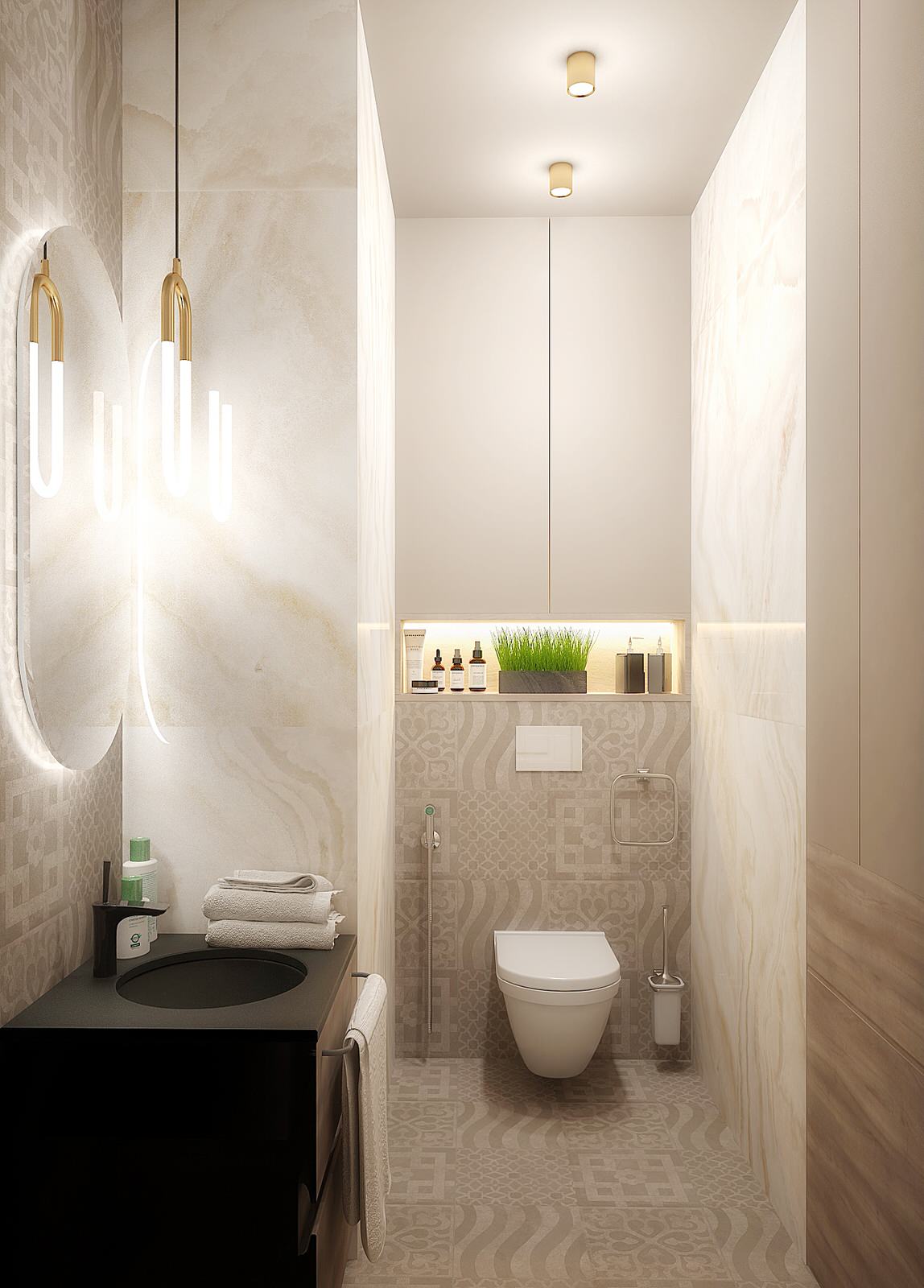 проект квартиры в Москве для семьи из четырех человек