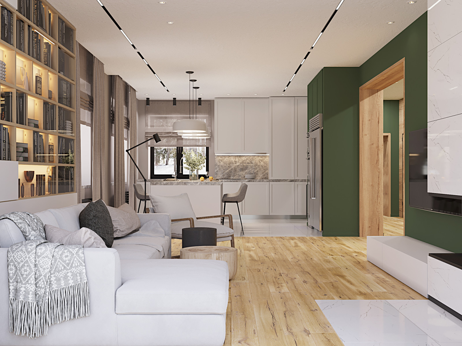 Проект загородного дома для молодой семьи