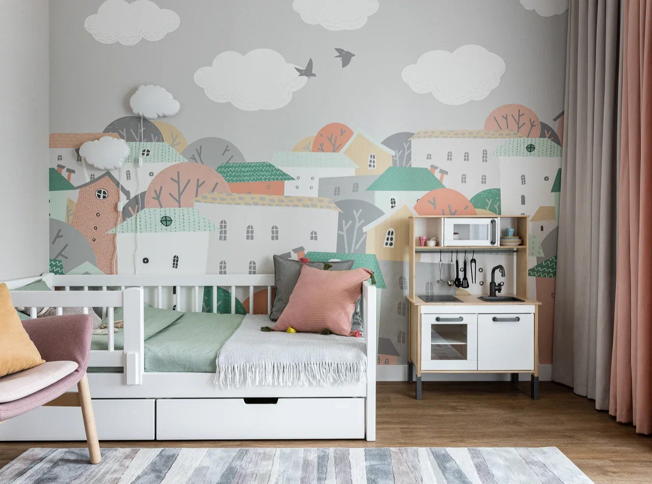 Светлая квартира с видом в Челябинске 120м/кв