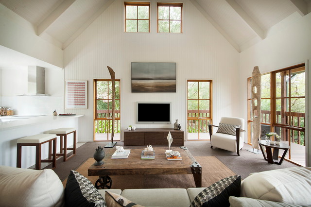 Renovation throughout contemporary-vardagsrum