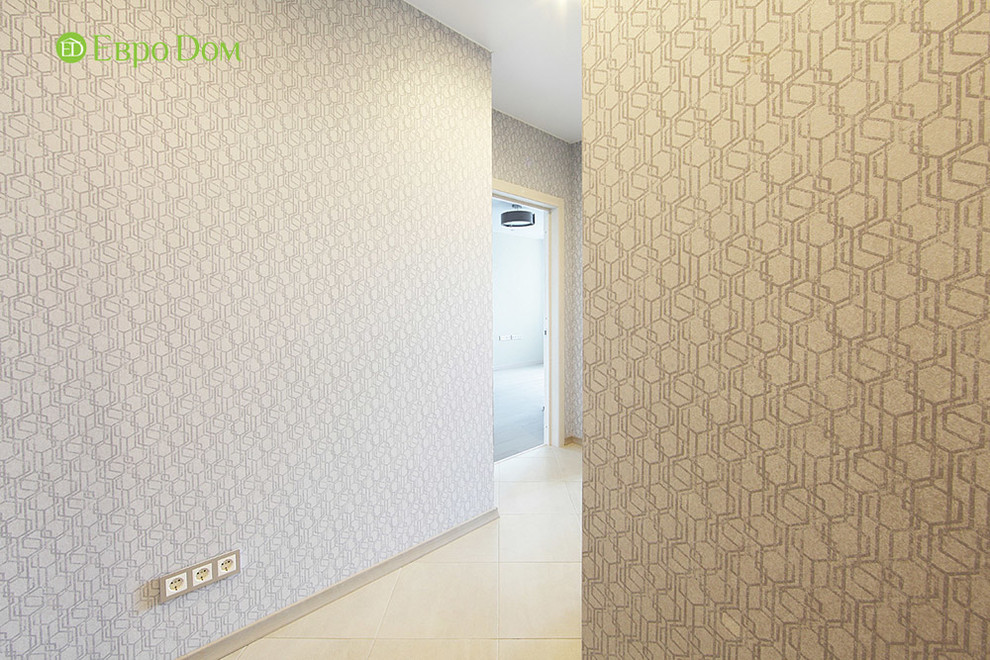 Ремонт однокомнатной квартиры 38 кв. м в современном стиле. Фото проекта