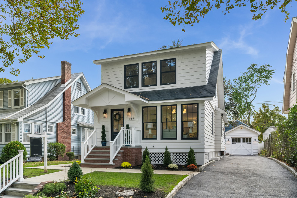 Transitional exterior home photo in New York