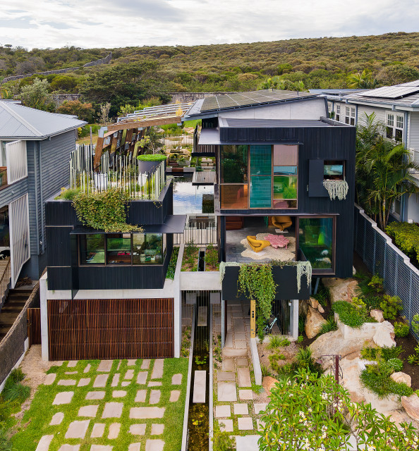 Holocene House contemporary-exterior