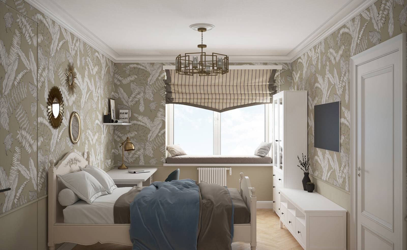 ЖК SCANDIS квартира с элементами неоклассики