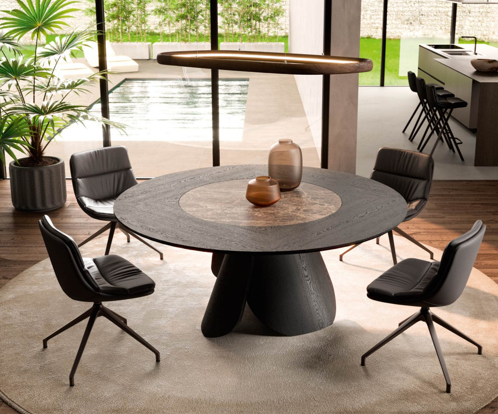 Modernes Esszimmer mit Design Essgruppe - Modern - Dining Room ...