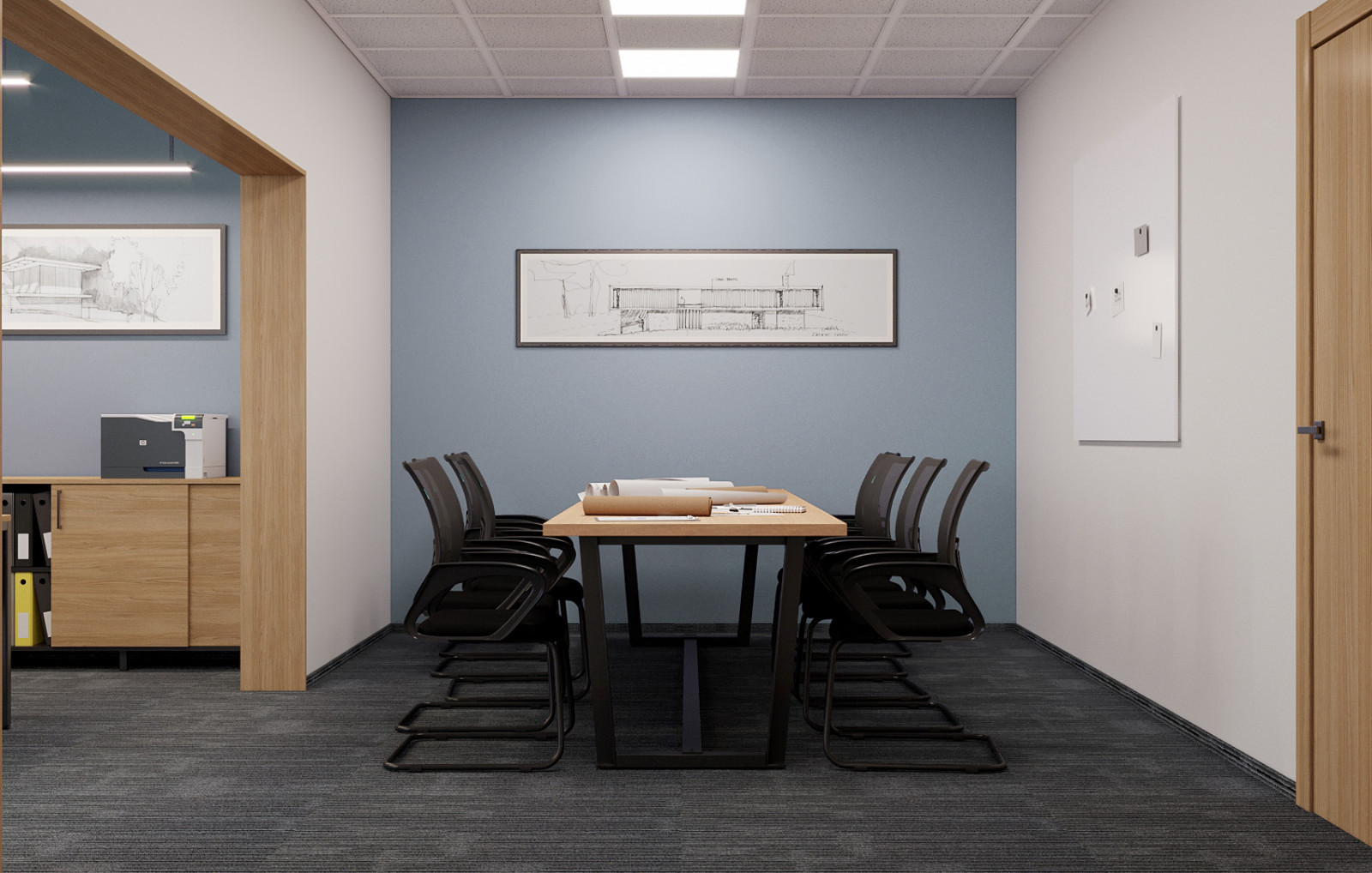 Дизайн офиса проектной организации "АСПЭК-Проект"