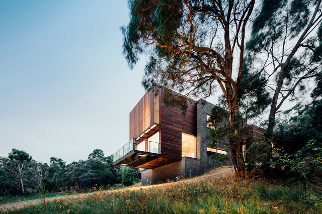 Dawes Road House trendy-hus-og-facade