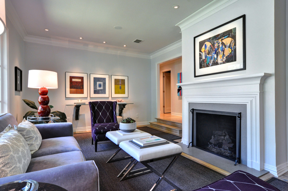 Home design - transitional home design idea in Dallas