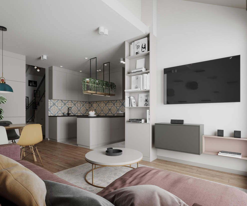 Дизайн-проект квартиры в ЖК Комфорт Таун, 106 кв.м