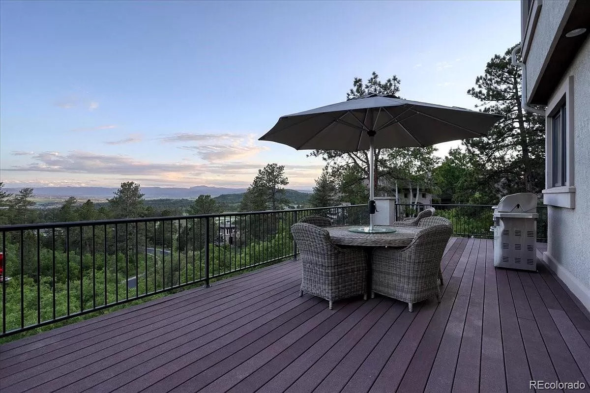 Traditional Two-Story Walk-out Castle Pines Custom Home