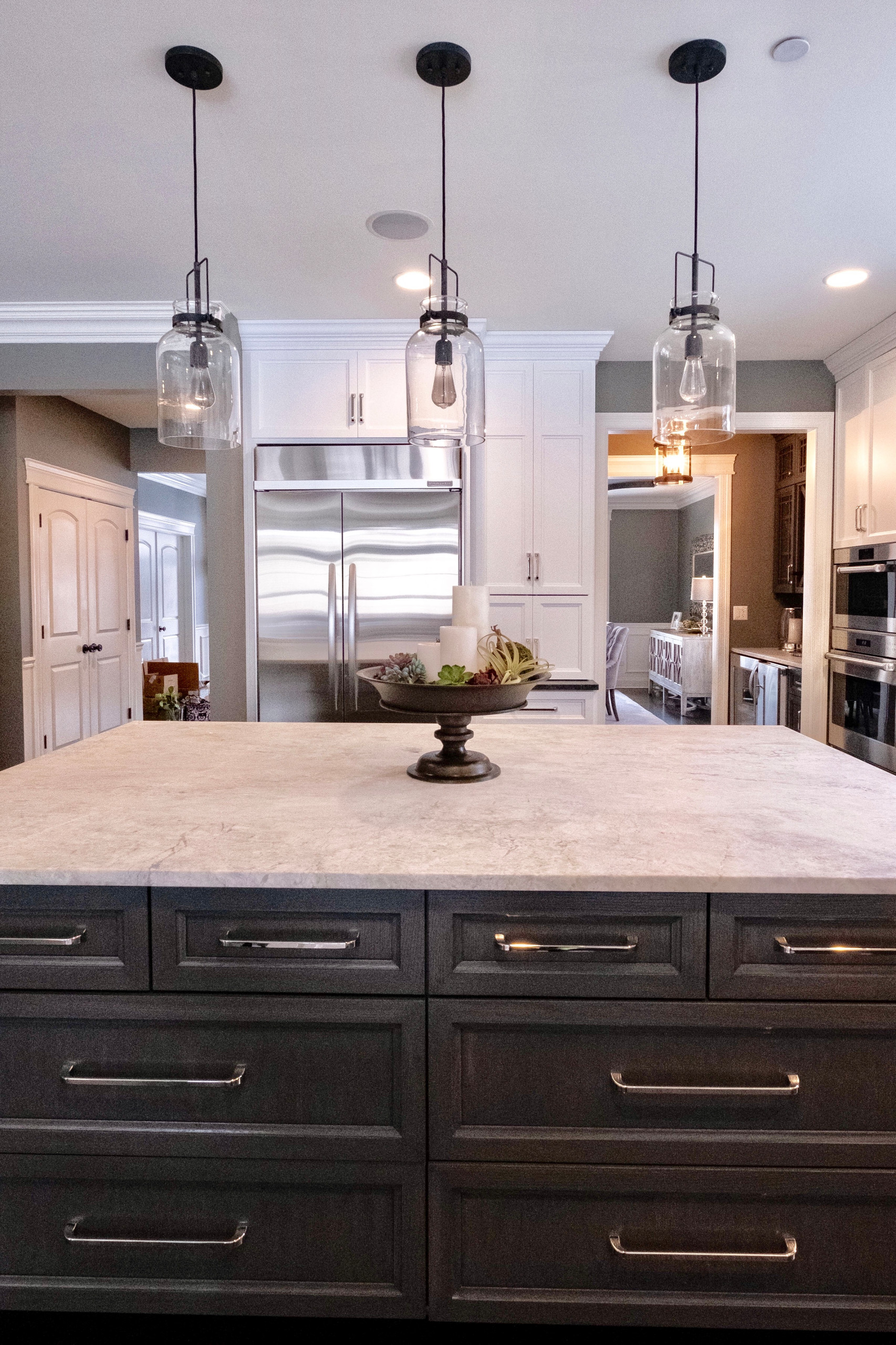 Farmhouse Kitchen, Home Bar and Mudroom