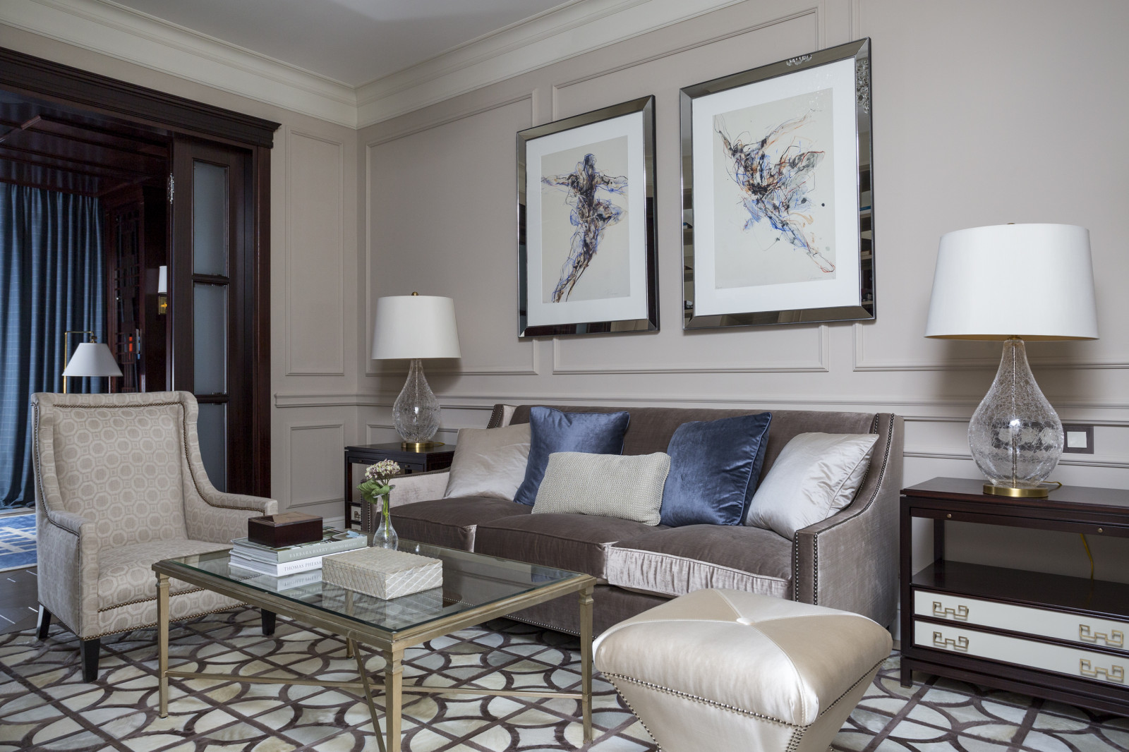 Ковер Kyle Bunting в интерьерах