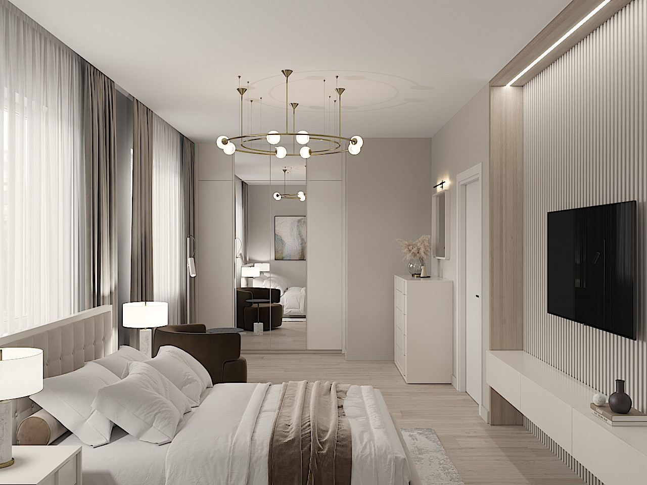 Блок-секция для двоих