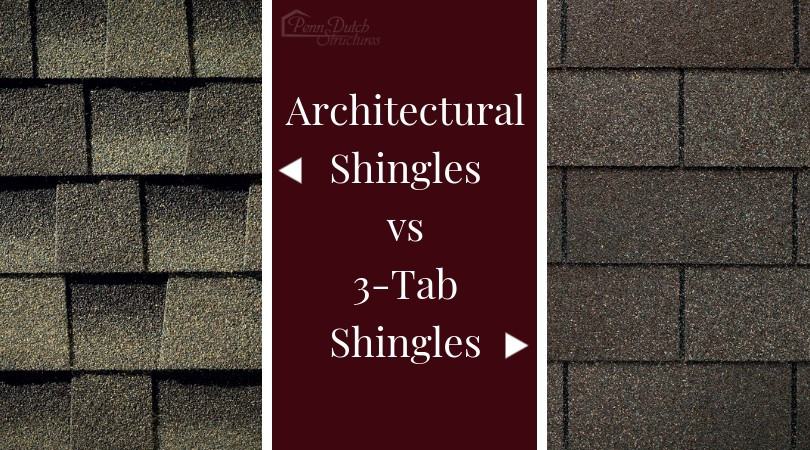 Architectural vs 3-tab Shingles