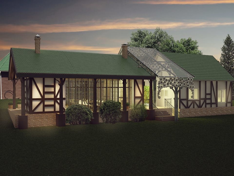 Павильон с летней столовой