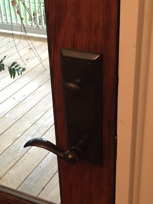 Ideas to child proof front door please?