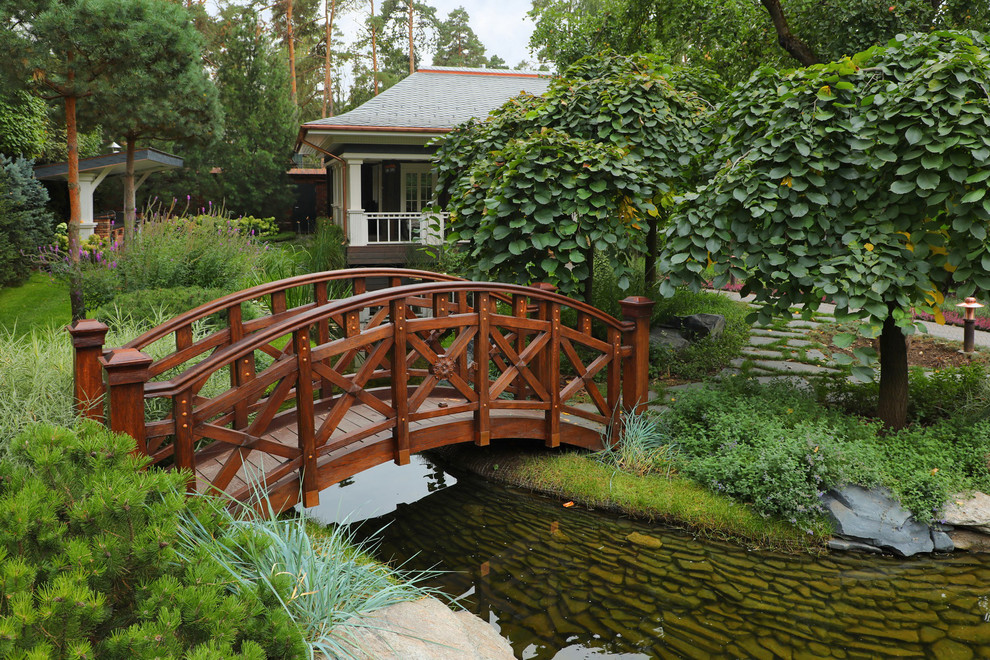 Коттеджный сад в Барвихе (дизайн и исполнение компании "Imperial Garden")