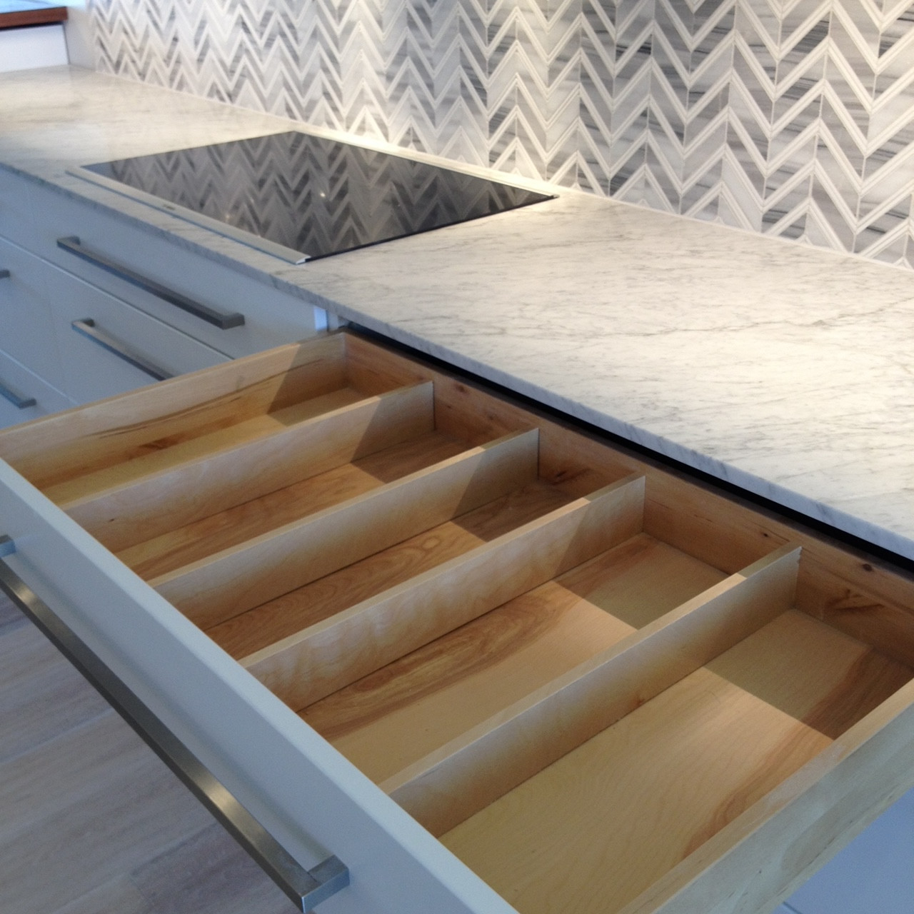 Example of a trendy kitchen design in Miami