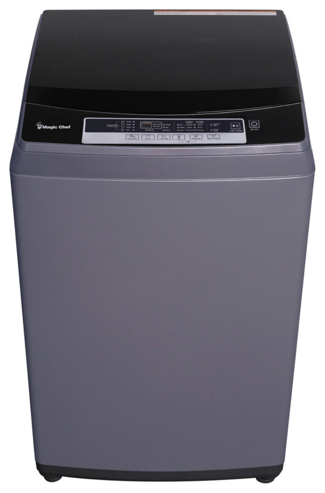 Magic Chef 2Cu. Ft. Compact TopLoad Washer, Silver, Mcstcw20S5
