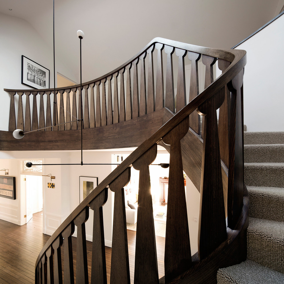Staircase - transitional staircase idea in Sydney