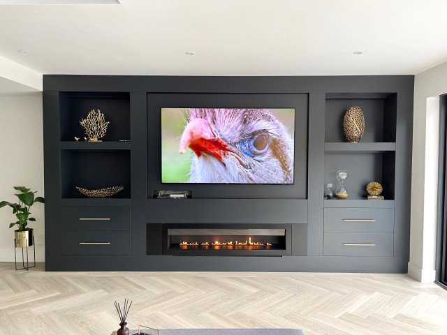 Welwyn Open Plan Living/ Dining contemporary-living-room