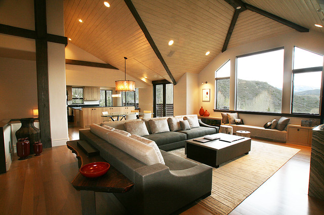 Interior contemporary-living-room