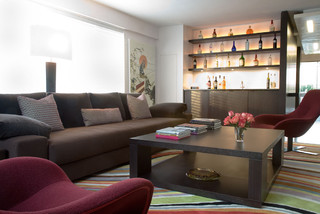 Downtown Duplex - Contemporary - Living Room - New York - by Axis Mundi