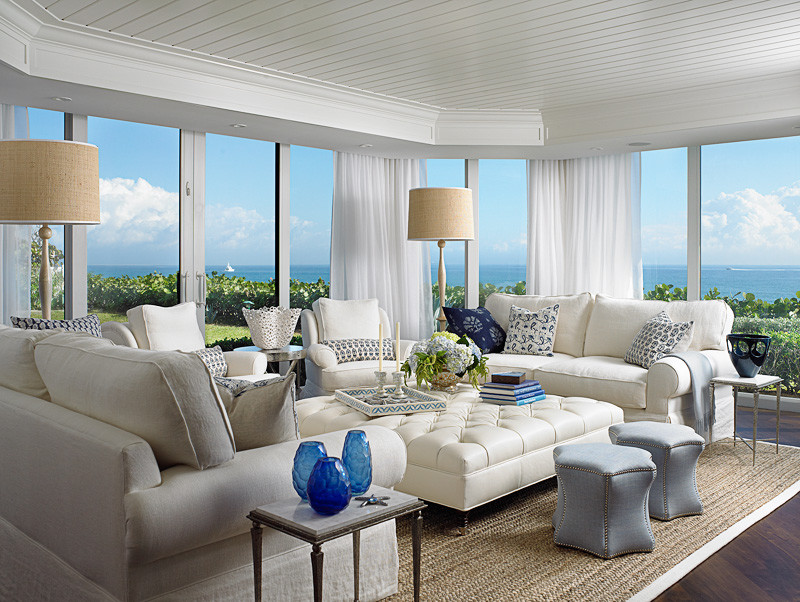Living Room - Beach Style - Living Room - Miami - by Cindy Ray ...