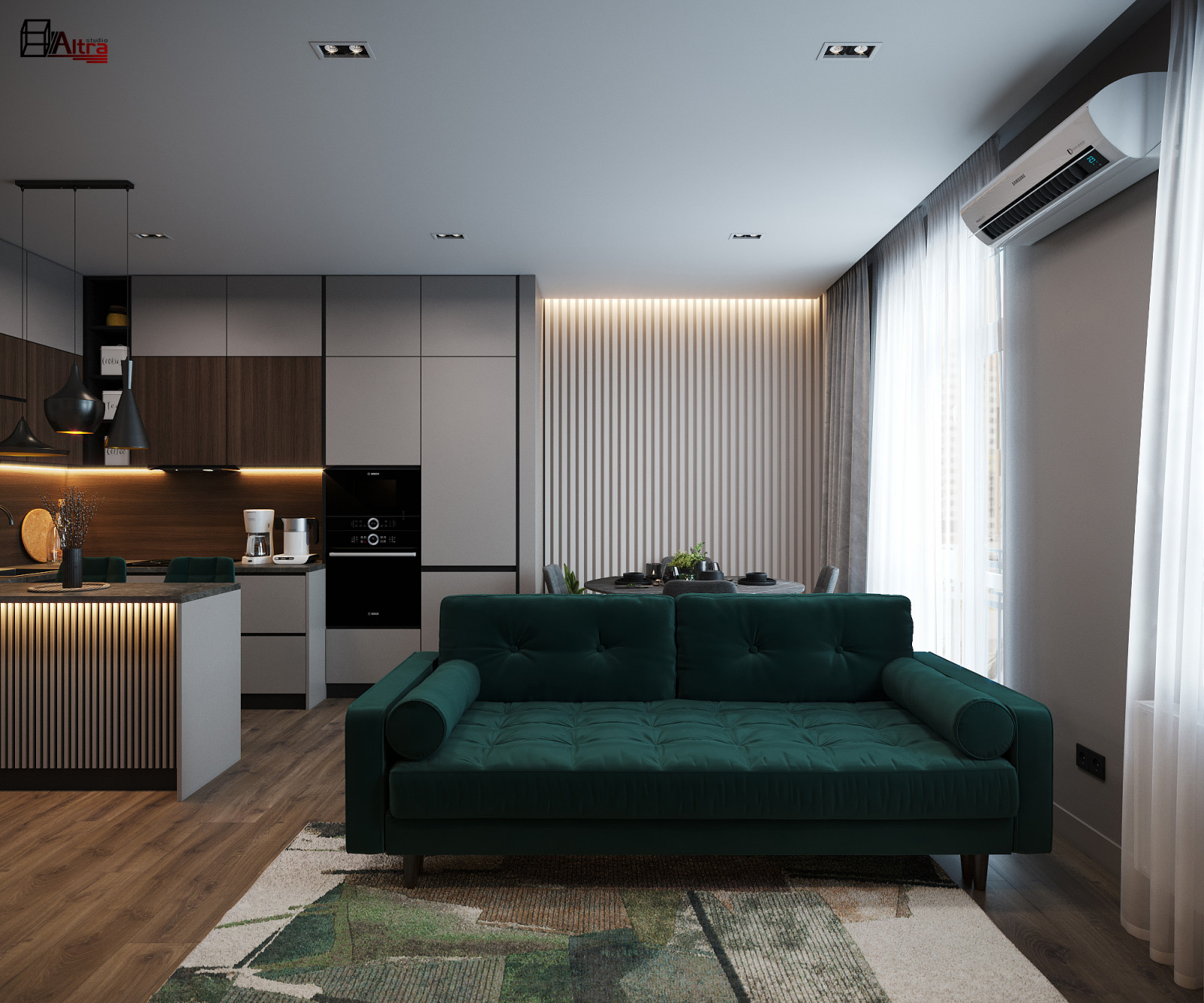 3-комнатная квартира в ЖК Преображенский