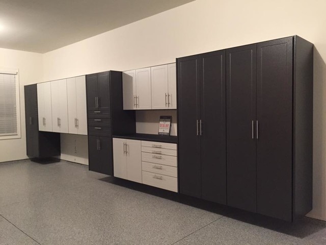 Garage Cabinet And Floor Coating In Chesterfield Mo