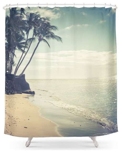 Kihei Maui Hawaii Shower Curtain Tropical Shower Curtains By