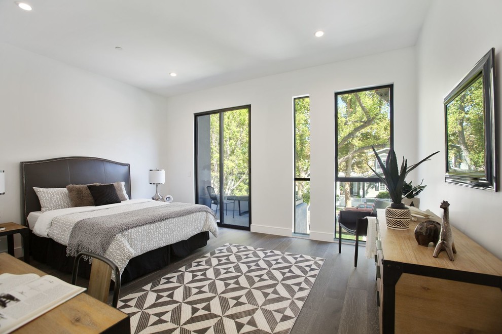 Современная дом в Лос-Анжелесе, район Студио Сити